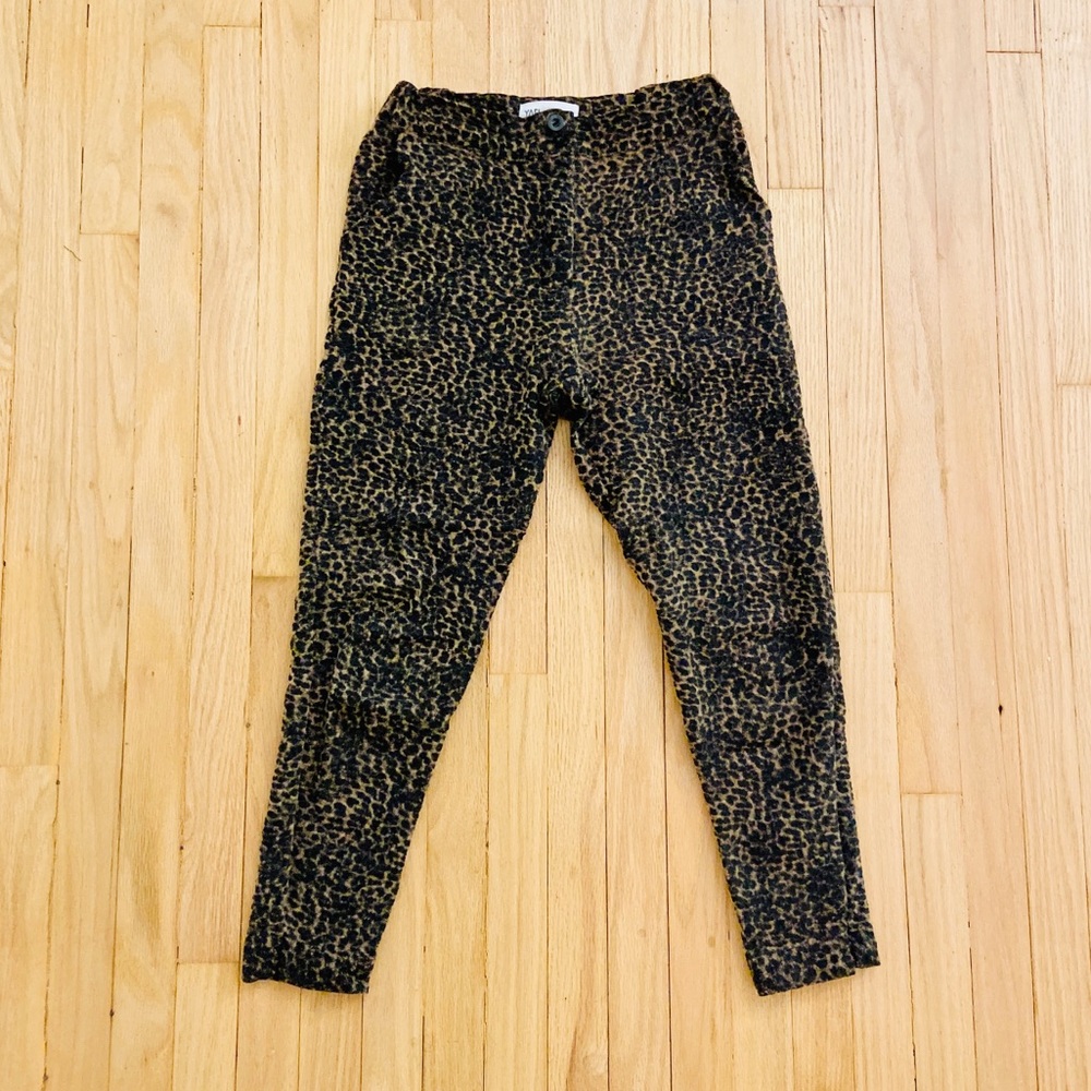 ❗️SALE❗️Yael Admoni High Waisted Leopard Crop Pant